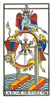 La Rueda de la Fortuna - Tarot de Marsella