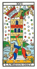La Torre - Tarot de Marsella