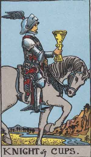 Caballo de Copas - Tarot Rider Waite