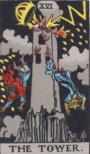 La Torre - Tarot Rider Waite