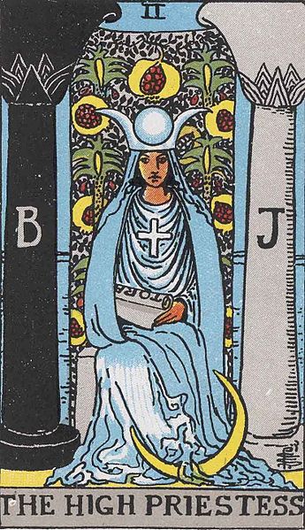 La Suma Sacerdotisa - Tarot Rider Waite