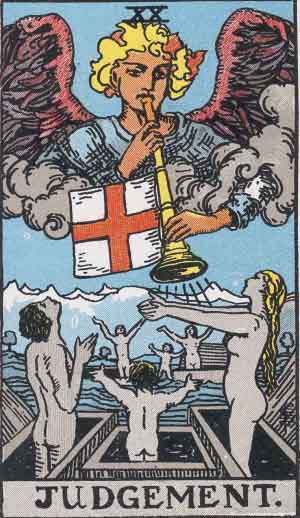 El Juicio - Tarot Rider Waite