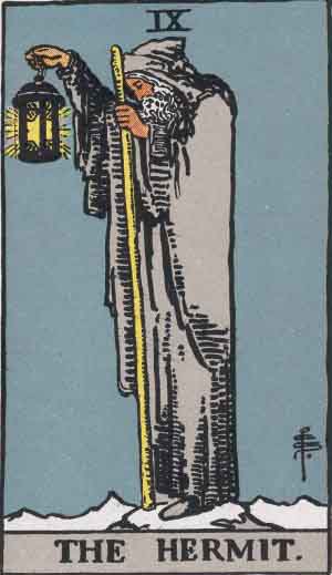 El Hermitaño - Tarot Rider Waite